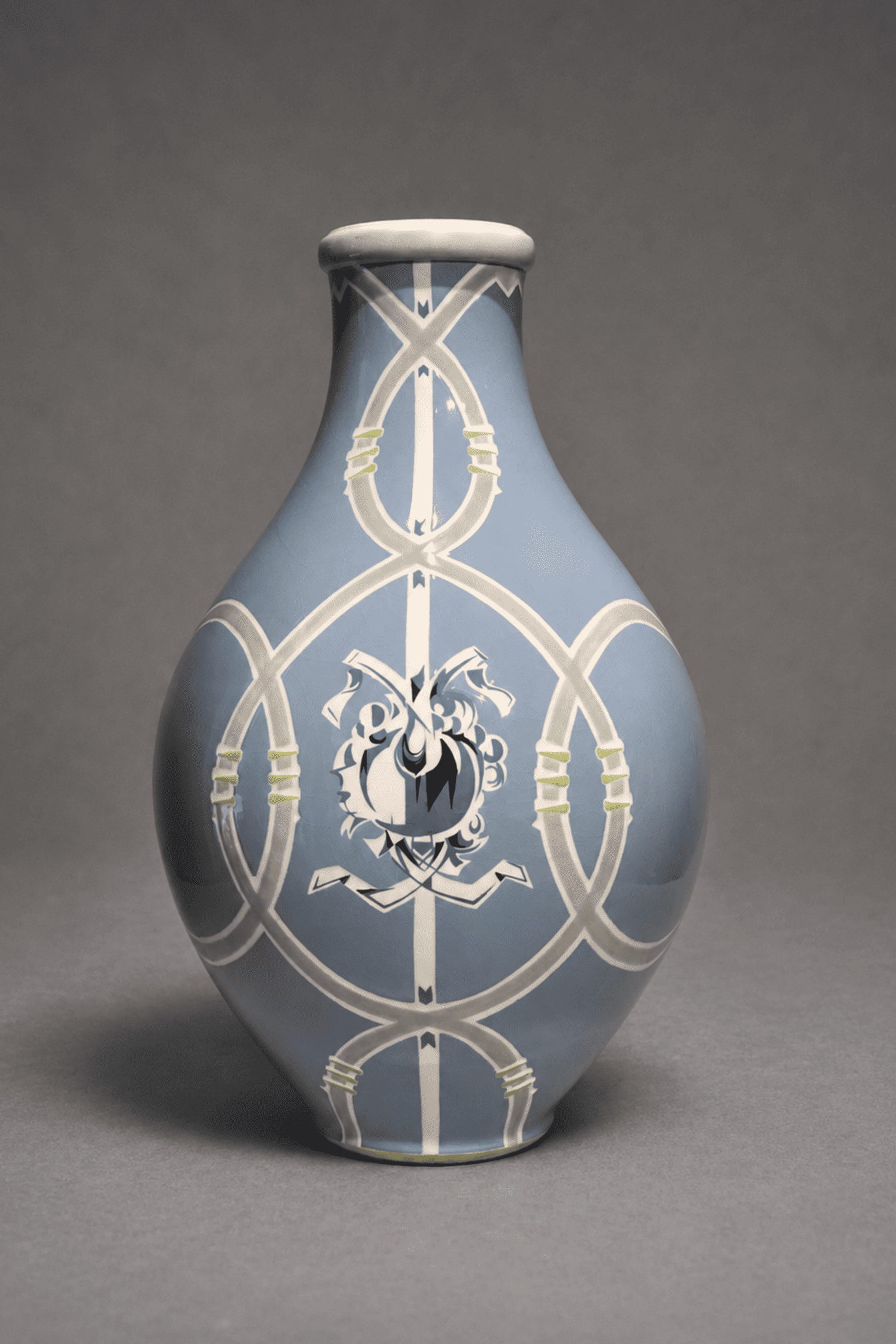 Grande Vase Hilaire et Manufacture nationale de Sèvres datée 1949