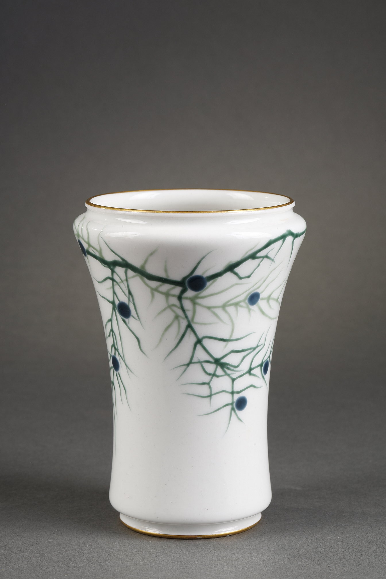 vase porcelaine de Léon Richard et Manufacture nationale de Sèvres daté 1912